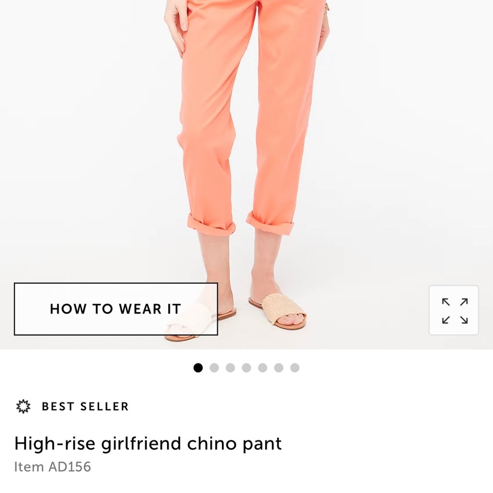 High Rise Girlfriend Chinos - Picture 2 of 3